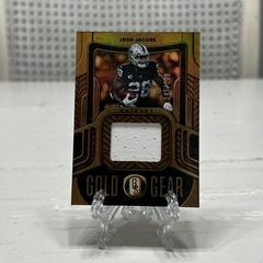 Josh Jacobs Football Cards 2022 Panini Gold Standard Gear Prices