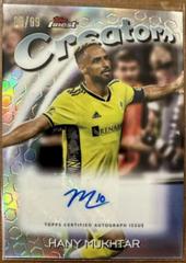 Hany Mukhtar #FCA-HM Soccer Cards 2023 Finest MLS Creators Autograph Prices