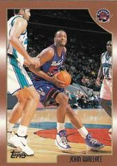 John Wallace Basketball Cards 1998 Topps Prices