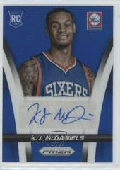 K.J. McDaniels #34 Basketball Cards 2014 Panini Prizm Rookie Autographs Blue Prices