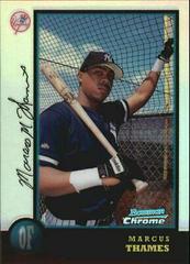 Marcus Thames [Refractor] Baseball Cards 1998 Bowman Chrome Prices