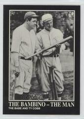 The Babe and Ty Cobb #125 Baseball Cards 1992 Megacards Babe Ruth Prices