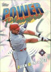 Juan Gonzalez Baseball Cards 2000 Topps Power Players Prices