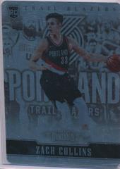 Zach Collins [Metal] Basketball Cards 2017 Panini Dominion Prices