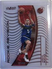 Jason Kidd Blue Jersey Red #126 Basketball Cards 2015 Panini Clear Vision Prices