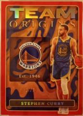 Stephen Curry [Red] #22 Basketball Cards 2022 Panini Origins Team Prices