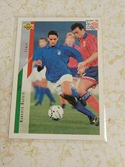 Roberto Baggio Soccer Cards 1994 Upper Deck World Cup Soccer Prices