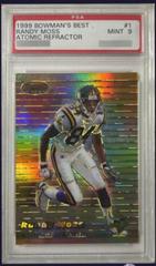 Randy Moss [Atomic Refractor] Football Cards 1999 Bowman's Best Prices