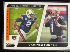 Cam Newton #CC5 Football Cards 2021 Panini Score Collegiate Champions Prices