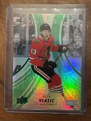 Alex Vlasic [Green ] #123 Hockey Cards 2022 Upper Deck Trilogy Prices
