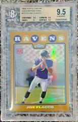 Joe Flacco [Gold Refractor] #TC170 Football Cards 2008 Topps Chrome Prices