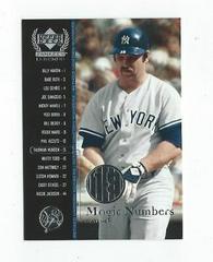 Thurman Munson #60 Baseball Cards 2000 Upper Deck Yankees Legends Prices