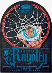 Brandon Miller [Blue] #40 Basketball Cards 2023 Panini Crown Royale Rookie Royalty Prices