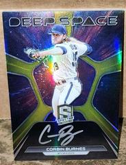 Corbin Burnes [Gold] Baseball Cards 2022 Panini Chronicles Deep Space Signatures Prices