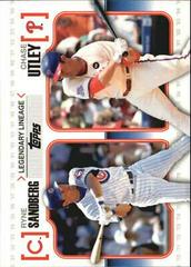 Chase Utley, Ryne Sandberg Baseball Cards 2010 Topps Legendary Lineage Prices