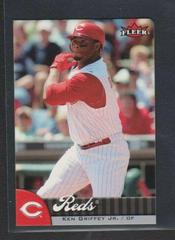 Ken Griffey Jr. [Mini Die Cut] #247 Baseball Cards 2007 Fleer Prices