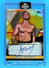 Austin Theory [Green] #A-AT Wrestling Cards 2021 Topps WWE Autographs Prices