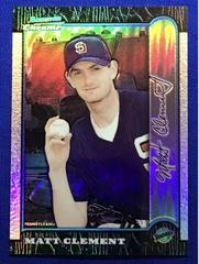 Matt Clement [Refractor] #74 Baseball Cards 1999 Bowman Chrome International Prices