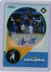 George Valera [Autograph] #BA-8 Baseball Cards 2022 Bowman Chrome Ascensions Prices