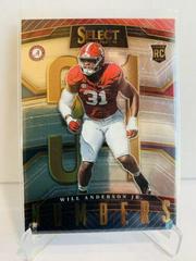Will Anderson Jr. #SN-WA Football Cards 2023 Panini Select Draft Picks Numbers Prices