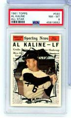 Al Kaline [All Star] Baseball Cards 1961 Topps Prices