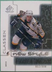 Greg Classen Hockey Cards 2000 SP Game Used Prices