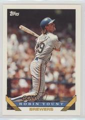 Robin Yount Baseball Cards 1993 Topps Pre Production Prices