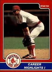 Carl Yastrzemski [Career Highlights I] #22 Baseball Cards 1984 Star Yastrzemski Prices