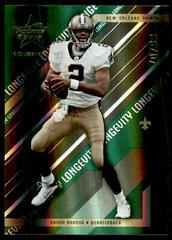 Aaron Brooks [Emerald] #57 Football Cards 2004 Leaf Rookies & Stars Longevity Prices