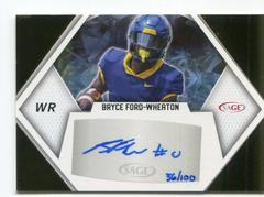 Bryce Ford [Gold] Football Cards 2023 Sage Autographs Prices