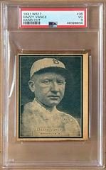 Dazzy Vance [Hand Cut] #36 Baseball Cards 1931 W517 Prices