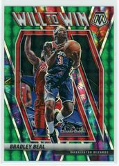Bradley Beal [Green Mosaic] Basketball Cards 2020 Panini Mosaic Will to Win Prices