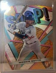 Mookie Betts [Orange] Baseball Cards 2023 Topps Pristine Oh Snap Prices