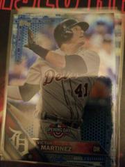 Victor Martinez [Blue Foil] #OD-106 Baseball Cards 2016 Topps Opening Day Prices
