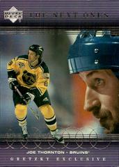 Joe Thornton #85 Hockey Cards 1999 Upper Deck Gretzky Exclusives Prices