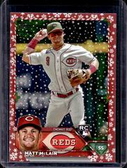 Matt McLain [Red] #H196 Baseball Cards 2023 Topps Holiday Prices