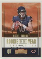 Mitchell Trubisky [Gold] #RY-1 Football Cards 2017 Panini Contenders Rookie of the Year Prices
