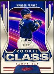 Wander Franco [Retail Red] #RC-20 Baseball Cards 2022 Panini Absolute Rookie Class Prices