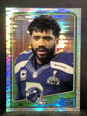 Russell Wilson [Pulsar Refractor] Football Cards 2015 Topps Chrome 60th Anniversary Prices