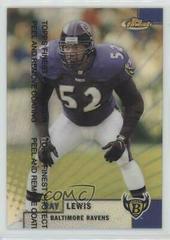 Ray Lewis [Refractor] #106 Football Cards 1999 Topps Finest Prices