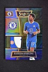 Raheem Sterling Soccer Cards 2022 Panini Select Premier League Swatches Prices