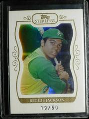 Reggie Jackson #143 Baseball Cards 2008 Topps Sterling Prices