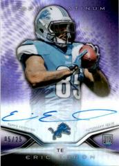 Eric Ebron [Purple Refractor] Football Cards 2014 Topps Platinum Rookie Autograph Prices