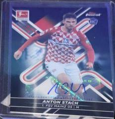 Anton Stach [Black Wave] Soccer Cards 2021 Topps Finest Bundesliga Autographs Prices