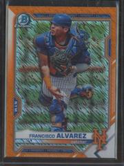 Francisco Lindor [Orange Refractor] #81 Baseball Cards 2021 Bowman Chrome Prices