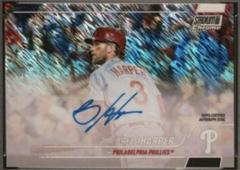 Bryce Harper [Shimmer Refractor] #SCCBA-BH Baseball Cards 2021 Stadium Club Chrome Autographs Prices
