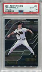 Greg Maddux [Finest] #82 Baseball Cards 2001 Topps Fusion Prices