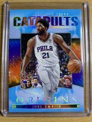 Joel Embiid [Turquoise] #3 Basketball Cards 2022 Panini Origins Catapults Prices