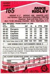 Mike Ridley #165 Hockey Cards 1989 O-Pee-Chee Prices