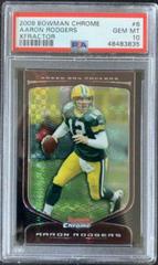 Aaron Rodgers [Xfractor] #6 Football Cards 2009 Bowman Chrome Prices